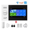 Wireless Home WIFI GSM Security Alarm System 433MHz Kits With Motion Sensor RFID IP Camera Burglar