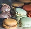 Narzędzia do pieczenia ciasta 2 sztuk / zestaw DIY Macaroon Mold Silikon Macaron Potmat Zestaw Muffin Formy Dekorowanie Narzędzie z dyszami