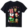 女性用Tシャツ女性Tシャツクリスマス女性Tシャツカジュアルハラジュクサンタプリントトップスティーサマーシャツ半袖