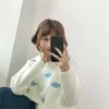 Colorfaith New 2021 Winter Spring Women Sweaters Knitted Stylish Pullovers Minimalist Loose Casual Wild Jumpers SW201 X0721