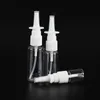 En gros 5 ml 8 ml 10 ml clair bouteilles d'emballage vides 20 ml 30 ml en plastique Nasals Vaporisateur Nasal Atomiseur