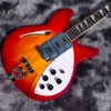 YUMIYA Model 370 Cherry Sunburst Chitarra elettrica 24 tasti Semi Hollow Body 2 Toaster Ric Pickups