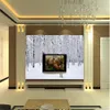 3D TV Achtergrond Muur Schokkende sneeuw Wallpapers Scene Forest 3d Murals Wallpaper for Living Room