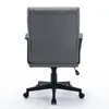 ABD Stok Ticari Mobilya Ofis Sandalye Bahar Yastık Orta Geri Yönetici Masası Kumaş Sandalye PP Arms ile 360 ​​Döner Görev Savaşları312J