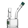 Becherglas-Bong, Bohrinseln, Wasserpfeifen, kleines Glas, Wasserpfeifen, Rauchzubehör, Dab mit 14-mm-Verbindung