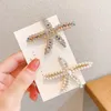 Fashion Starfish Hair Clip For Women Trendy Girl Acrylic Pearl Barrettes Geometric Hair Accessories Hairgrip Gift