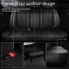 High Quality Car Seat Covers PU Leather Cushion Front And Rear Split Bench Protection Universal Fit For Auto Truck Van SUV