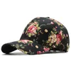 Casquettes pour femmes imprimé solide dames ombre couple chapeaux en plein air stretch coton fleurs feuilles filles jeunesse casquette de baseball