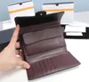 2021 Men's Wallet Wallet Coin Portemonentje Kaartkast Leer Casual mode 19-10-2 5209V