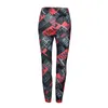 Fashion Printed Women Patchwork Leggings Sexy Hollow Out Slim Jeggings Breathable Quick Dry Workout Fitness 211204