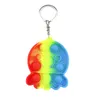 Camouflage Omkeerbare Flip Bubble Sensory Fidget Toy Autism Special Needs Stress Reliever, Squeeze Geweldig voor Kinderen Speelgoed Sleutelhanger