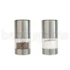 Manual Pepper Mills Grinder Stainless Steel Salt Muller Home Spice Sauce Pepper Grinders Kitchen Tools CYZ3162