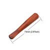 Tubi di fumo di legno portatili Mini tubo a mano Woodgrain Tubo di fumo Tabacco alle erbe Portasigarette Fumo Accessori Strumenti ZL0330epacket