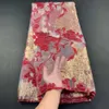 Ultime di alta qualità africano nigeriano tulle tessuto di pizzo organza ricamo guipure vestito da partito broccato jacquard francese 210702