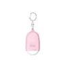 Personal Handy Alarm Safety Device Keychain USB Rechargeable Emergency Attack Anti-rape Self-defense Safety Alarm 130dB