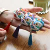 Creatieve Chinese Stijl Lion Dance Doll Sleutelhanger Hanger Zwart Awakening Keys Ketting Feestelijke Zegen