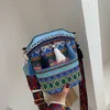 New fashion female bag autumn and winter ethnic style personality one-shoulder messenger bag tassel woven bucket bags