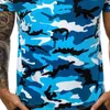 T-shirts d'été pour hommes Casual Camouflage O Neck Men T Shirt Streetwear Hip Hop Male Clothing