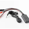 Bluetooth-kompatibel 5.0 Enhetsadapter Trådlös mikrofon-handsfree-mikrofon med 2RCA-kabel Audio Input Car Music Player