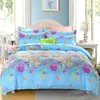 Tree Printed Bed Cover Set Lovers Cartoon 1pc Duvet Cover Vuxen Barnsäng Sheets Comforter Bedding Set (No Pillowcases) F0307 210420