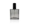 Nuevos frascos de perfume de vidrio cuadrado plano de 50 ml botella de spray botellas vacías cosméticas al por mayor EWA6244