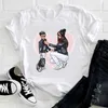 Kobiety Odzież Kreskówka Syn Love Trend 90. Moda Mama Mama Matka Letnie Ubrania Drukuj Tshirt Kobiet Top Top Graphic T-shirt X0527