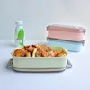 900ml-kapacitet lunchlådor behållare för livsmedel barn picknick bärbar förvaring container kontor 210423