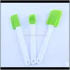 Outdoor Cooking Eating Patio, Lawn Garden Home Garden3Pcs/Set Sile Spatula Non-Stick Scraper Batter Mixer Oil Brush Cake Tool Kitchen Baking