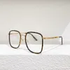 Zonnebril Trendy Brillen Vrouwen Mannen Volledige Frame Gemengde Kleur Wit Paars Antireflection Sier Safety Prescription Bril Style Unieke merk originele doos