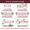 Jacquard Elastische Stretch Sofa Cover Spandex Plain Couch Covers voor 1/2/3/4 Seater Universal Sofas Sectional Woonkamer L Cover 2111102