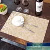 Plastic Table Mat Coaster Waterproof Pad Practical Slip-resist Placemat For Dining Kitchen Accessories Decoration Home