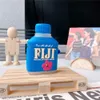 3D Bebida de água Fiji Bebida para Airpods 3 Dicas de Fone de Ouvido Proteção Caso Case Silicone Fone de Ouvido Novidade