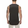 MuscleGuys Kleding Mode Mesh Mouwloze Shirts Gym Stinger Tank Top Mannen Fitness Mens Singlet Bodybuilding Workout Vest Heren 210421