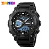 Montres pour hommes Top marque de luxe montres militaires LED montre à Quartz analogique numérique hommes montres de sport étanche Relogio Masculino X0625