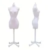 Cabides Racks Corpo Manequim Feminino Com Decoração Stand Vestido Forma Visor Completo Costureira Modelo Joias2283