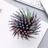 Vullingen 100 stks / zak 0.7mm Multicolor Gel Pen Set Vervangbare Kleurrijke Flash Glitter voor het schrijven van DIY Painting Graffiti