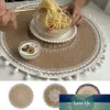 Mats & Pads Heat Insulation Dining Table Kitchen Party Woven Display Round Accessories Portable DIY Craft Non Slip Home Decor Gift Factory price expert design Quality
