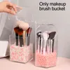 Pearl Clear Acrylic Makeup Brush Holder Transparent Storage Box Lipstick Container Pencil 211102