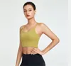 2021 Vrouwen Naakt Vest sexy strakke rug sportbeha yoga outfits bodybuilding all match casual gym push up bh crop tops indoor outd2278053