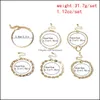 Lien, Bracelets Bijouxbracelet Or Géométrique Conception Mtielement Chaîne Femmes Niche Costume Bracelet Mode Aessoriessuit Drop Delivery 2021