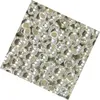50PCS Lot 925 Srebrne dystanse koraliki Krzyki Biżuterii Komponenty do DIY Fashion Gift Craft W41 257G