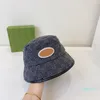 Sombrero de algodón de moda unisex Cortex fisherman Sombreros gorro térmico plegable estampado de moda Hatss Wide