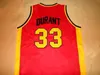 Throwback Kevin # 35 Durant Oak Hill High School Basketball Jersey Quality cousu de n'importe quelle taille Stitchd