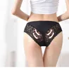NXY sexy set3Pcs sous-vêtements en dentelle culottes pour femmes ensemble Sexy intime Lingerie coton slips Transparent Slips femme 1128