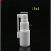 15ml 20ml 30ml 50ml Flacone nasale di plastica vuoto Bottiglie spray per nebulizzazione a rotazione piccola Atomizzatore per medicina nasale F983goods