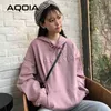 Herbst Chic Koreanische Stil Stickerei Frauen Hoodies Dünne Sweatshirt Oversize Damen INS Plus Größe Weibliche Pullover 210521