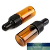 10pcs 3ml Bottiglie contagocce vuote in vetro marrone con pipetta per olio essenziale1 Prezzo di fabbrica design esperto Qualità Ultimo stile Stato originale