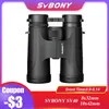 Svbony sv40 binocular 10x42 / 8x32 telescópio poderoso binóculos profissional hd longo gama à prova d 'água passando caça camping