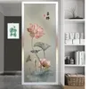 Window Stickers Chinese Vintage Painting Privacy Film Non-Adhesive Static Cling Lucky Art Decals Glass Covering Bathroom DecorWindow