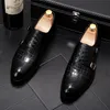 Abito elegante italiano Scarpe da uomo da sposa Designer Mocassini di tendenza da uomo casual traspiranti Moda pelle scamosciata Primavera Autunno Appartamenti bassi X121